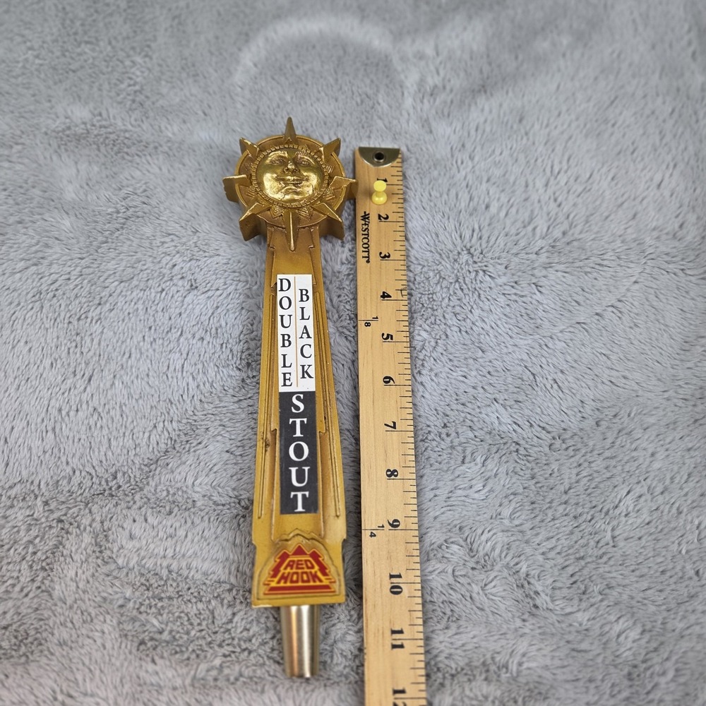 Beer Tap Handle Red Hook Double Black Stout Starbucks Coffee Unusual Rare Design